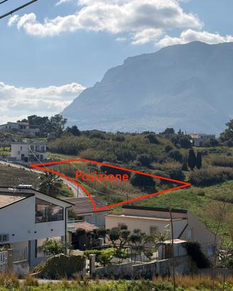 Terreno panoramico Via dei Gemelli Alcamo Marina