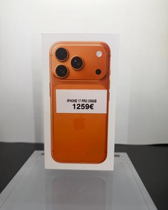 IPHONE 17 PRO 256gb COSMIC ORANGE NUOVO PROMO