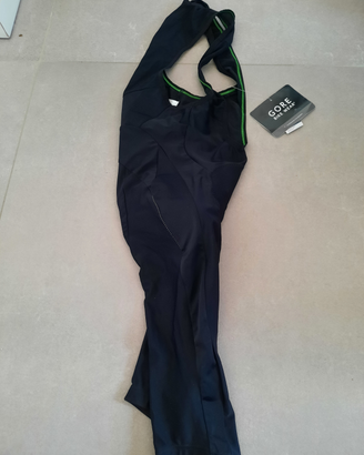 Gore bike wear salopette 3/4 ciclista uomo nero M