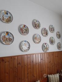 Piatti decorativi dama castellana Conegliano