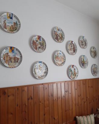 Piatti decorativi dama castellana Conegliano