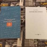 Juan Gelman (Doveri dell'esilio) Giacomo Leopardi