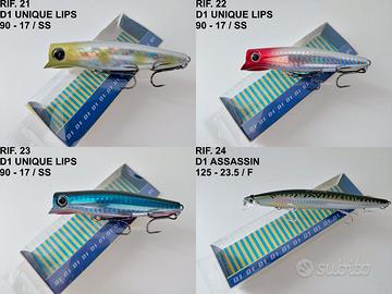 ARTIFICIALI DA SPINNING MARE NUOVI MAI USATI
