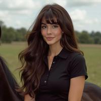 Parrucca capelli lunghi nuova