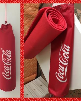 Tappetino più custodia Coca Cola
