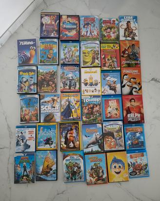 DVD e Blu-ray di film d’animazione