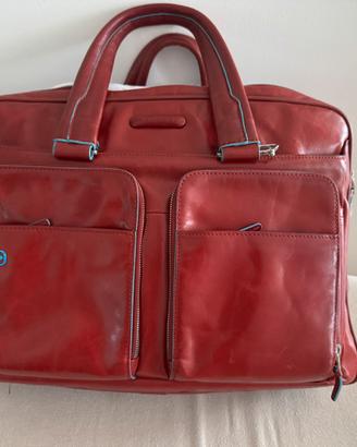 Borsa Piquadro blu square Rossa 15’’ come nuova
