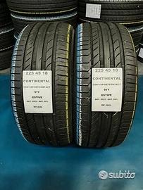 2 gomme 225 45 18 CONTINENTAL RIF2542