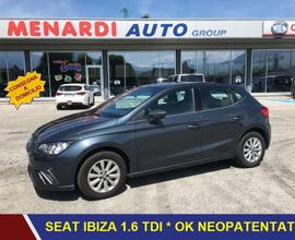 Seat Ibiza 1.6 TDI 80cv XCELLENCE 5p TAGLIAND...