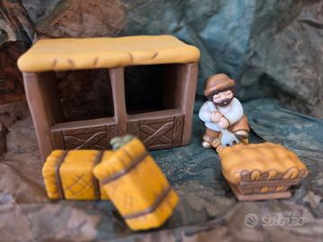 set stalla presepe SIMIL 