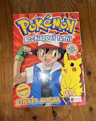 Abum completo pokemon acchiappali tutti