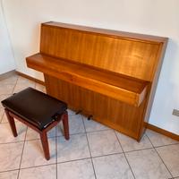 Pianoforte verticale Rippen + sgabello