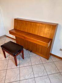 Pianoforte verticale Rippen + sgabello