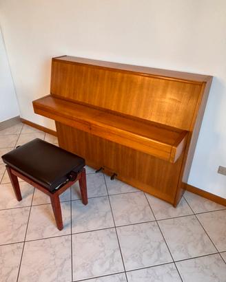 Pianoforte verticale Rippen + sgabello