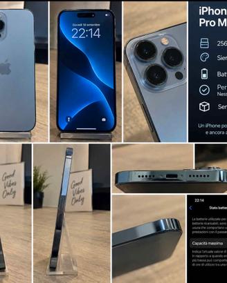 Iphone 13 Pro Max 256 Sierra Blu