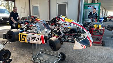 go kart kz 125, Charles Leclerc 2023 telaio birel