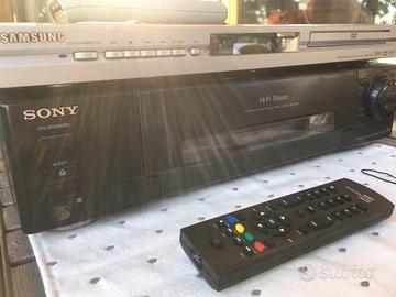 Lettore dvd e lettore vidéocassette nuovi