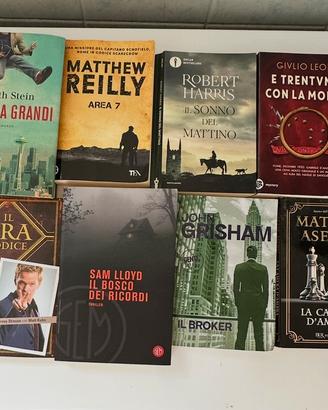 Lotto 8 Libri Thriller e Intrattenimento