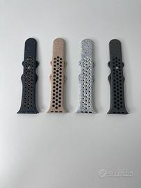 Cinturini sportivi Apple Watch lotto 4 pz nuovi