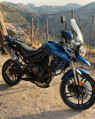 Tiger 800 xrt (per passaggio a sportiva stradale)