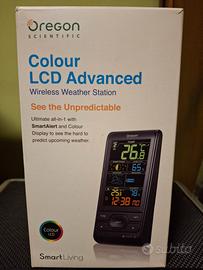 Stazione meteo con temperatura e umidità 