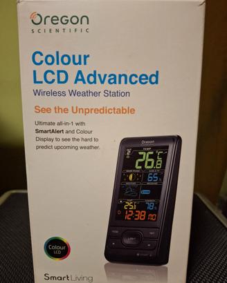 Stazione meteo con temperatura e umidità 