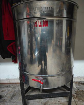 cisterna in acciaio inox 