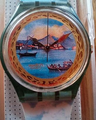 Swatch gent special golfo di napoli Vesuvio 1993