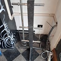 set portabilancieri + portadischi + barramuro