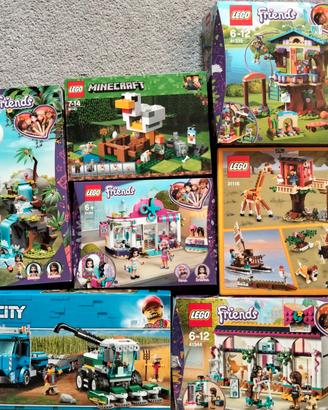 Lego Friends, Lego City, Lego Minecraft, Lego 3in1