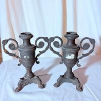 2 Portapalme in bronzo della inizi del XIX secolo