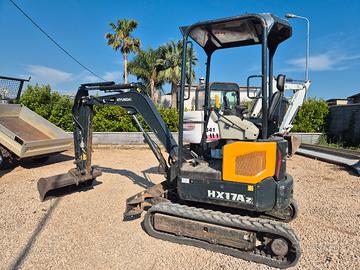 Miniescavatore hyundai hx17az anno 2024