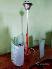 lampadario con vetro di Murano