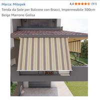 tenda a caduta 300mt