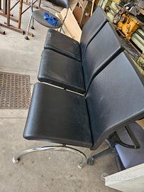 divanetto attesa 3 posti