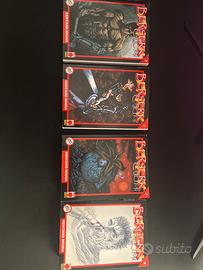 Berserk manga volumi 1-2-3-4