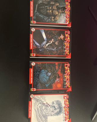 Berserk manga volumi 1-2-3-4
