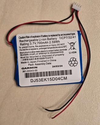 Batteria garmin 520 + kit smontaggio