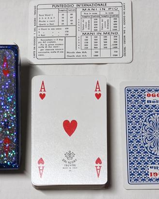 Dal Negro mazzo 54 carte poker pubblicità OGGI