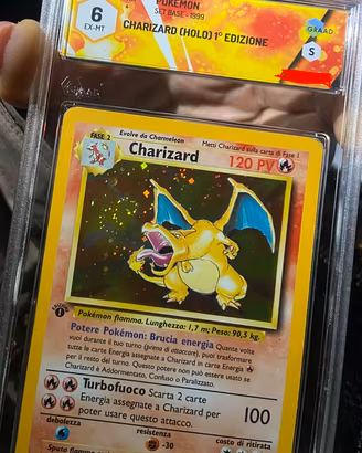 Charizard set base prima edizione ita