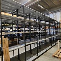 scaffalature incastro e scaffali portaminuteria 