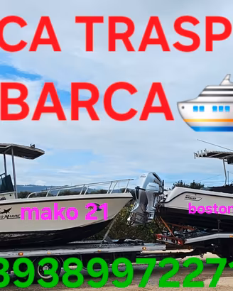 TOURISTIC BOAT barca + trasporto + passeggeri