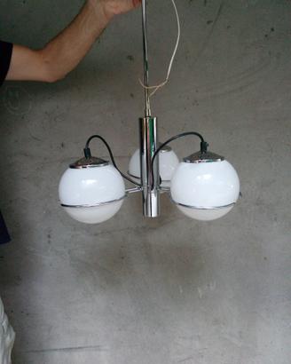 Lampadario vintage Targetti Sankey
