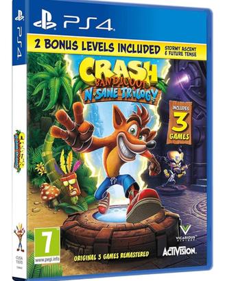Crash Bandicoot N sane trilogy Ps4