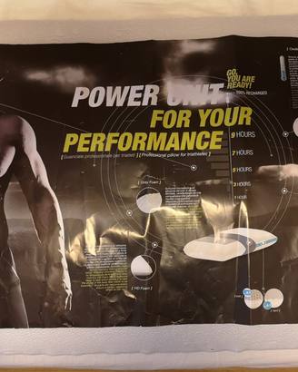 Cuscino B pillow originale per Triathlon