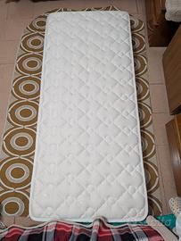 COPPIA MATERASSI SINGOLI NUOVI MEMORY E MOLLE 