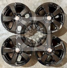 Cerchi 17 neri originali Jeep Compass Renegade