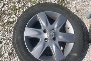 Cerchi e gomme Nissan micra