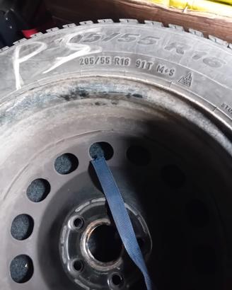 4 gomme e 4 dischi Pirelli invernali