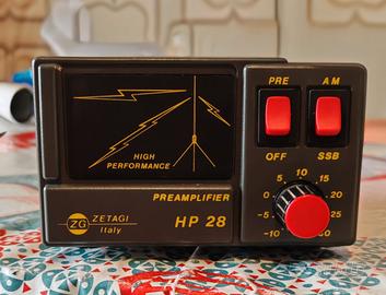 Preamplificatore D'antenna Zetagi HP 28 Radio Cb 